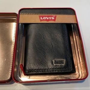 Levi’s Black Leather Wallet